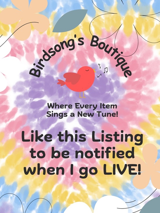 Accessories - Birdsong is LIVE!